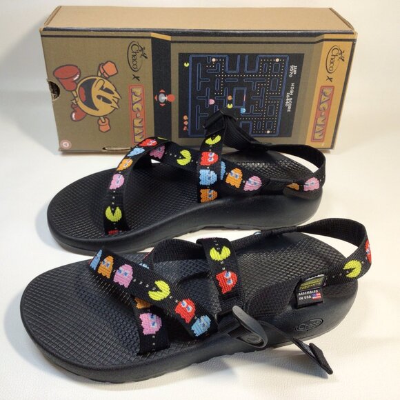 Chaco Sandals Z1 Pac Man Straps NEW - Picture 1 of 9